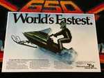 81 Arctic Cat El Tigre 6000 Snowmobile Poster Vintage Sled Mind Numbing. Fixed Price $21.88.