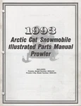 1993 Arctic Cat Snowmobile Prowler Parts Manual P/n 2254-857 (141). Fixed Price $18.68.