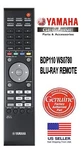 New Yamaha BDP110 Blu-ray Remote Control WS0780 Us BD-S1065BL BD-S1900. Fixed Price $22.88.