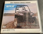 2007 Arctic Cat Atv Prowler Service Manual On Cd P/n 2257-711 (908). Fixed Price $22.99.