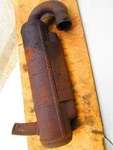 1973 Arctic Cat Panther 440 Chassis 0250-014 Muffler 0112-200. Fixed Price $75.00.