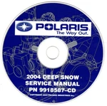 Genuine Polaris Owner's Service/repair Manual Cd 2004 Rmk Switchback 600/700/800. Fixed Price $23.99.