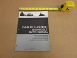 1972 Evinrude Johnson Norseman Bobcat Snowmobile Parts Manual Catalog Original. Fixed Price $15.00.