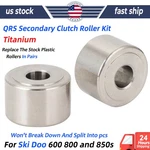 Titanium Qrs Secondary Clutch Roller Kit For Ski Doo 600 800 And 850S Snowmobile. Fixed Price $33.83.
