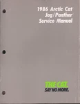 1986 Arctic Cat Jag/panther Service Manual 2254-328 MN2580. Fixed Price $11.96.