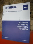 2005 Yamaha RX10RTW Rtrw Gtw Msw Snowmobile Factory Service Manual Supplement. Fixed Price $13.99.