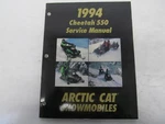 1994 Arctic Cat Snowmobile Cheetah 550 Service Manual P/n 2255-002. Fixed Price $9.07.