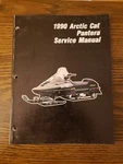 1990 Arctic Cat Pantera Service Manual 2254-576. Fixed Price $6.00.
