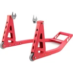 Ruedamann Aluminum Motorcycle Rear Stand MOS03-BR-R Red 750LB Capacity New. Fixed Price $70.00.