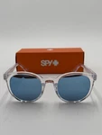 Spy Optic Hi-fi Sunglasses Crystal Frame Gray Light Blue Spectra Lens New. Fixed Price $27.99.