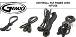 Gmax Electric Shield Power Cord Kit- Rca Style Universal W/fuse 72-0073. Fixed Price $24.99.