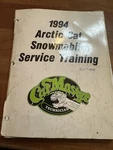 1994 Arctic Cat Snowmobile Service Training Manual Master P# 2255-011. Fixed Price $12.00.