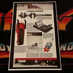 74/75 Johnson Jx Equipment Snowmobile Poster Vintage Omc Sled. Fixed Price $21.88.