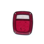 Peterson V845L Red Clear Rectangular Rear Trailer Wagon W/ License Light. Fixed Price $36.79.