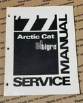Arctic Cat Snowmobile 1977 El Tigre Service Manual, 0153-123. Fixed Price $47.99.