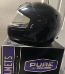 Large Polaris Hybrid Snowmobile Helmet With Electric Heated Shield. Fixed Price $224.99.