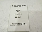 1994 Indy 440 Owners Manual - 2000 Polaris Nos. Fixed Price $9.99.