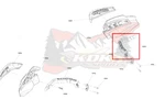 Ski-doo Rh Airdeflector (handguard) Arm 517305293. Fixed Price $24.99.