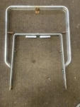 Vintage 69 70 71 72 Scorpion Snowmobile Rear Bumpers Stinger Mark 18 Inch. Fixed Price $40.00.