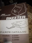1969 Evinrude Skeeter E1590 E2090 E2095 Snowmobile Factory Parts Catalog. Fixed Price $9.99.