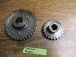 Vintage 73 Massey Ferguson Ski Whiz 440T Snowmobile Chaincase Gears Sprockets. Fixed Price $39.99.