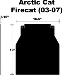 Proven Design Snow Flap #SF037FCPB Arctic Cat. Fixed Price $58.15.