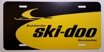 Vintage Ski Doo Dealer Sign Snowmobile Logo Novelty License Plate (054). Fixed Price $15.00.