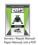Arctic Cat 2015 4-STROKE Zr Xf Pantera Snowmobiles Service Manual On Paper. Fixed Price $48.95.
