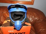 Ckx Titan Air Flow Backcountry Helmet Winter Blue Mat No Goggles Included Size. Fixed Price $399.99.