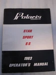 1983 Polaris Snowmobile Star, Sport, & Owners Maintenance Manual (641). Fixed Price $29.95.