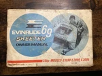 Evinrude 69 Skeeter Owner Manual 25HP Models E1590; E2090; E2095. Fixed Price $5.00.