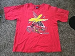 Pure Polaris Shirt Mens Xl Red Yellow Snowmobile Racing Edge Preshrunk Cotton. Fixed Price $29.99.