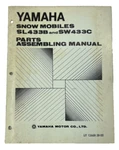 Vintage Yamaha SL433B, SW433C Snowmobile Parts Assembling Manual LIT-12668-38-00. Fixed Price $32.98.