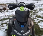 Black Headlight Covers (available In 8 Colors) Fits Ski-doo Rev Xp 213 Parts. Fixed Price $30.00.