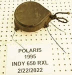 Polaris Snowmobile Indy Rxl 650 Recoil 3083492. Fixed Price $66.75.