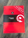 John Deere Sprintfire (sn 285,001) Operator Manual Dealer Copy OMM69753. Fixed Price $15.00.