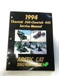 Arctic Cat 1994 Cheetah 340 & 440 Service Manual 2255-013 Artic. Fixed Price $23.75.
