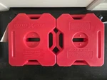 Two Rotopax GEN2 1.75 Gallon Gasoline Pack Cans. Fixed Price $119.99.
