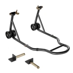 Motorcycle Rear Stand 441LB Paddock Lift Adjustable Swingarm Black. Fixed Price $112.99.