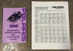 Polaris 1998 Snowmobile Owners Manual, Maintenance & Supplemet 9914617. Fixed Price $16.00.