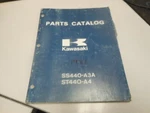 Kawasaki Factory Parts Catalog 1981 SS440-A3A ST440-A4 99960-3509. Fixed Price $24.74.