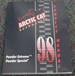 1998 Arctic Cat Power Extreme & Special 594CC 599CC Service Manual P/n 2255-726. Fixed Price $23.70.