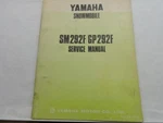 Yamaha Snowmobile SM292F/GP292F Service Manual B15260. Fixed Price $11.47.
