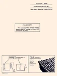 John Deere Tractor Parts Manual PC-861. Fixed Price $38.09.