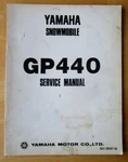 Yamaha GP440 Snowmobile Service Repair Shop Manual LIT-12618-A1-00. Fixed Price $13.99.