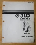 Jlo Rockwell Engine Model L-340 Spare Parts List Manual JP-7711. Fixed Price $12.99.
