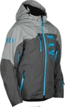 Fly Racing 470-5207X Carbon Jacket Grey/blue Xl. Fixed Price $339.95.