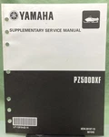 Genuine Yamaha LIT-12618-02-14 PZ500DXF Supp. Service Manual 2000. Fixed Price $11.83.