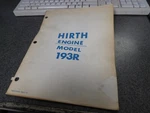 Sno Jet Factory Hirth Engine Parts List Manual Model 193R 209294. Fixed Price $24.99.