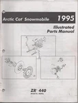 1995 Arctic Cat Snowmobile Zr 440 Illustrated Parts Manual P/n 2255-167. Fixed Price $23.99.
